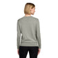Brooks Brothers® Women’s Cotton Stretch V-Neck Sweater - Light Shadow Grey Heather