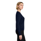 Brooks Brothers® Women’s Cotton Stretch V-Neck Sweater - Navy Blazer