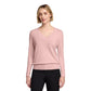 Brooks Brothers® Women’s Cotton Stretch V-Neck Sweater - Pearl Pink