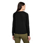 District® Women’s Featherweight French Terry™ Long Sleeve Crewneck - Black