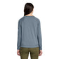 District® Women’s Featherweight French Terry™ Long Sleeve Crewneck -Flint Blue Heather
