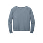 District® Women’s Featherweight French Terry™ Long Sleeve Crewneck -Flint Blue Heather