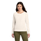 District® Women’s Featherweight French Terry™ Long Sleeve Crewneck - Gardenia
