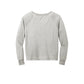 District® Women’s Featherweight French Terry™ Long Sleeve Crewneck - Light Heather Grey