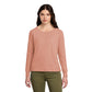 District® Women’s Featherweight French Terry™ Long Sleeve Crewneck - Nostalgia Rose Heather