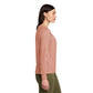 District® Women’s Featherweight French Terry™ Long Sleeve Crewneck - Nostalgia Rose Heather
