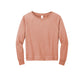 District® Women’s Featherweight French Terry™ Long Sleeve Crewneck - Nostalgia Rose Heather
