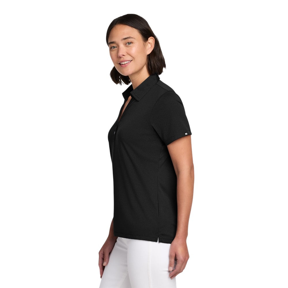 TravisMathew Women's Coto Performance Polo - Black
