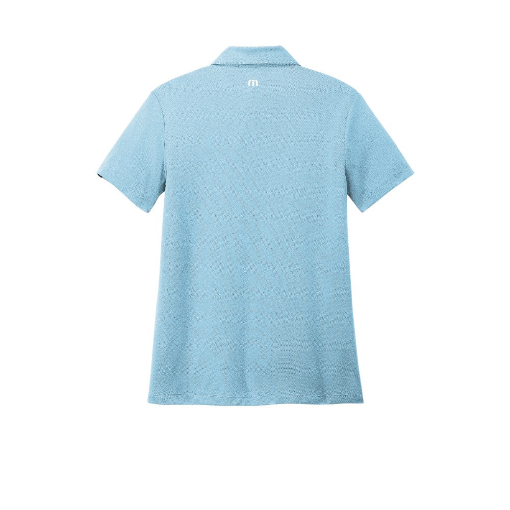 TravisMathew Women's Coto Performance Polo - Brilliant Blue Heather
