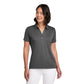 TravisMathew Women's Coto Performance Polo - Quiet Shade Grey/Black