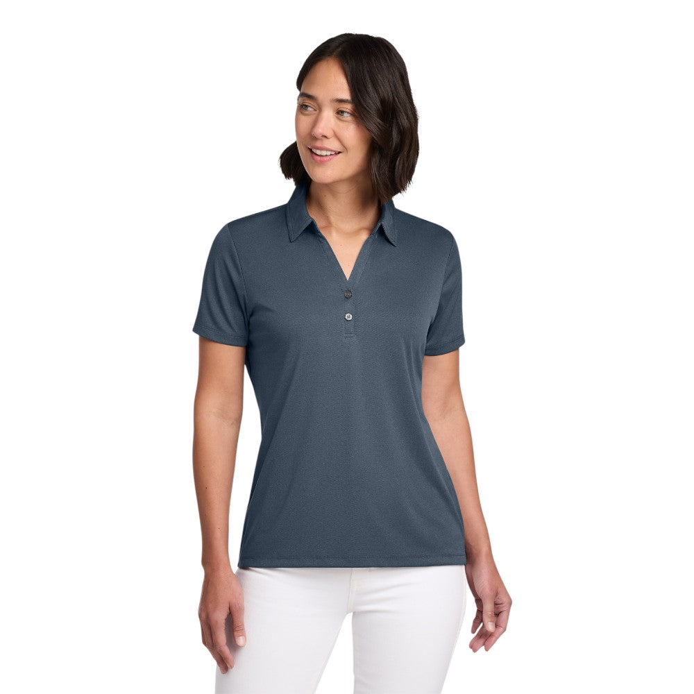 TravisMathew Women's Coto Performance Polo - Vintage Indigo/Black