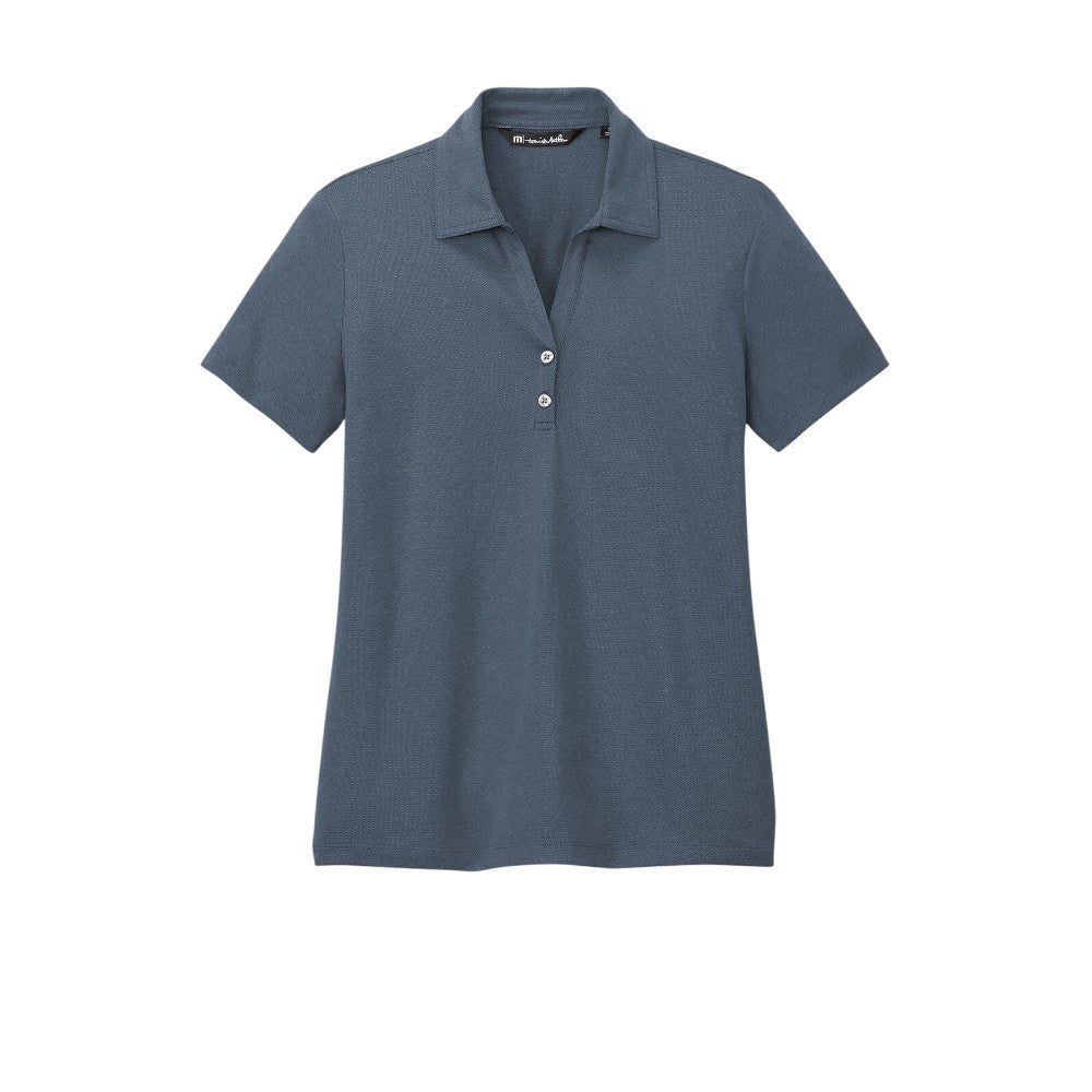 TravisMathew Women's Coto Performance Polo - Vintage Indigo/Black