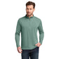 TravisMathew Coto Performance 1/4-Zip - Beryl Green Heather