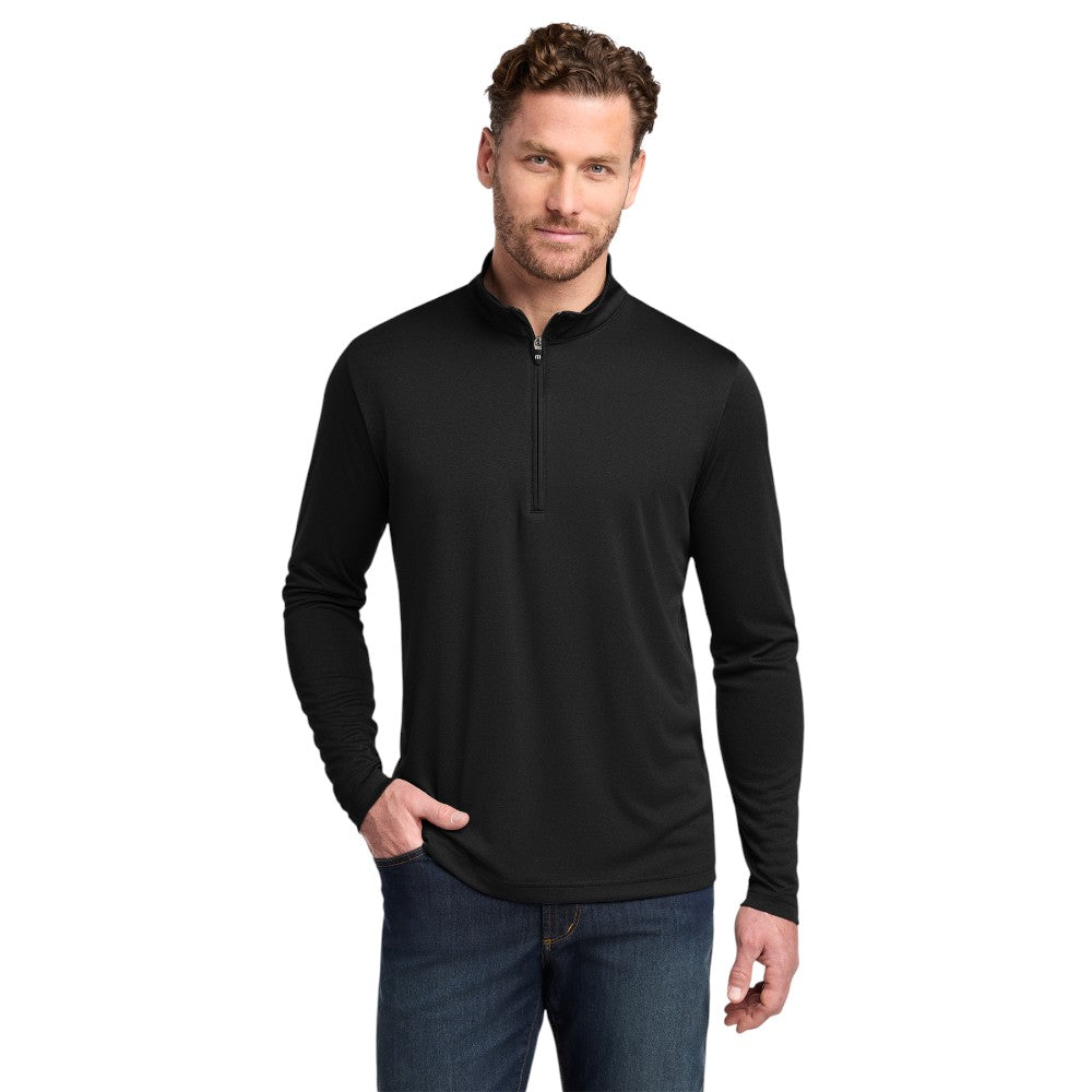 TravisMathew Coto Performance 1/4-Zip - Black
