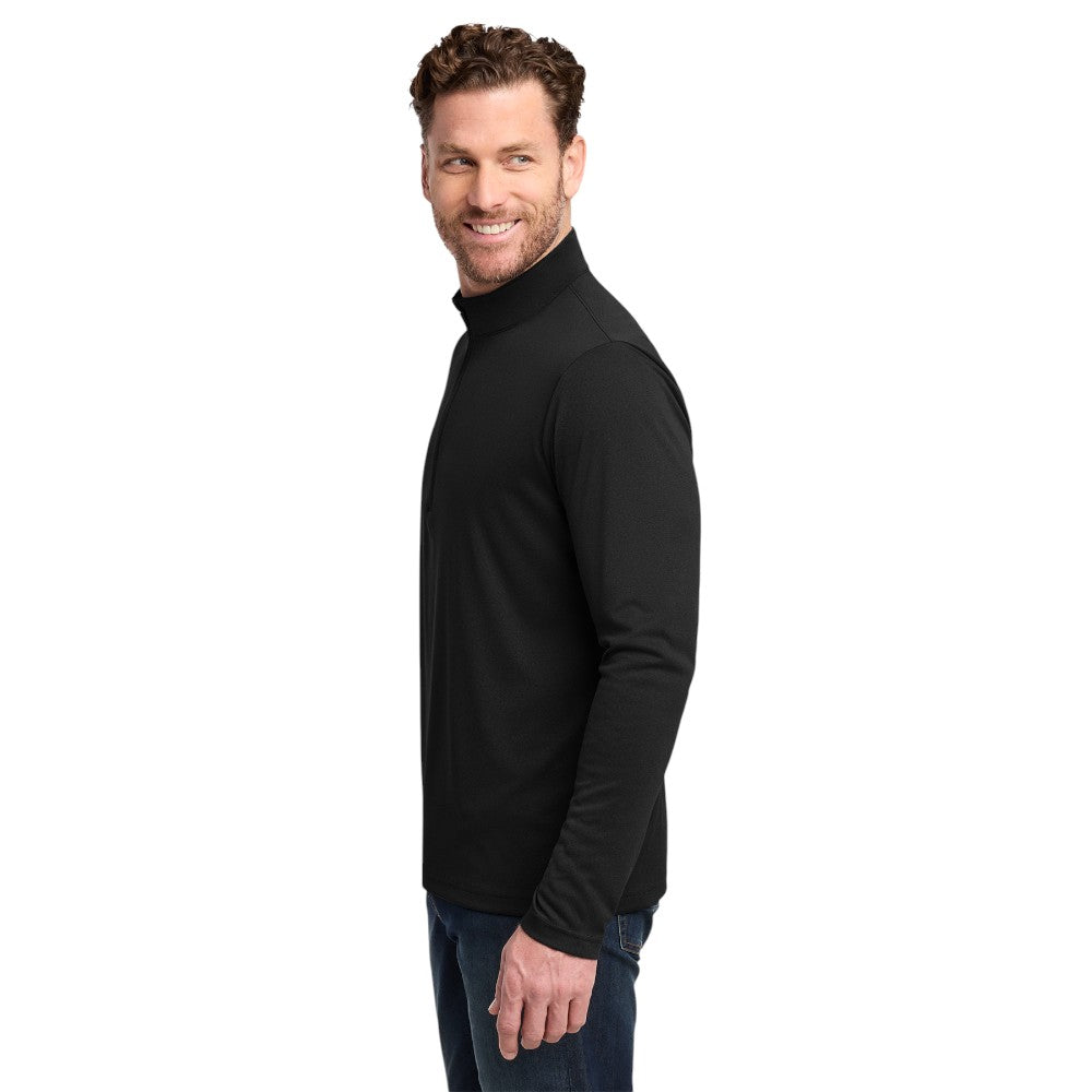 TravisMathew Coto Performance 1/4-Zip - Black