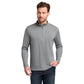 TravisMathew Coto Performance 1/4-Zip - Quiet Shade Grey Heather