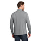 TravisMathew Coto Performance 1/4-Zip - Quiet Shade Grey Heather