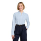 Brooks Brothers® Women’s Full-Button Satin Blouse - Heritage Blue
