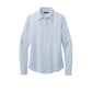 Brooks Brothers® Women’s Full-Button Satin Blouse - Heritage Blue