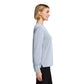 Brooks Brothers® Women’s Open-Neck Satin Blouse - Heritage Blue