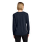 Brooks Brothers® Women’s Open-Neck Satin Blouse - Night Navy