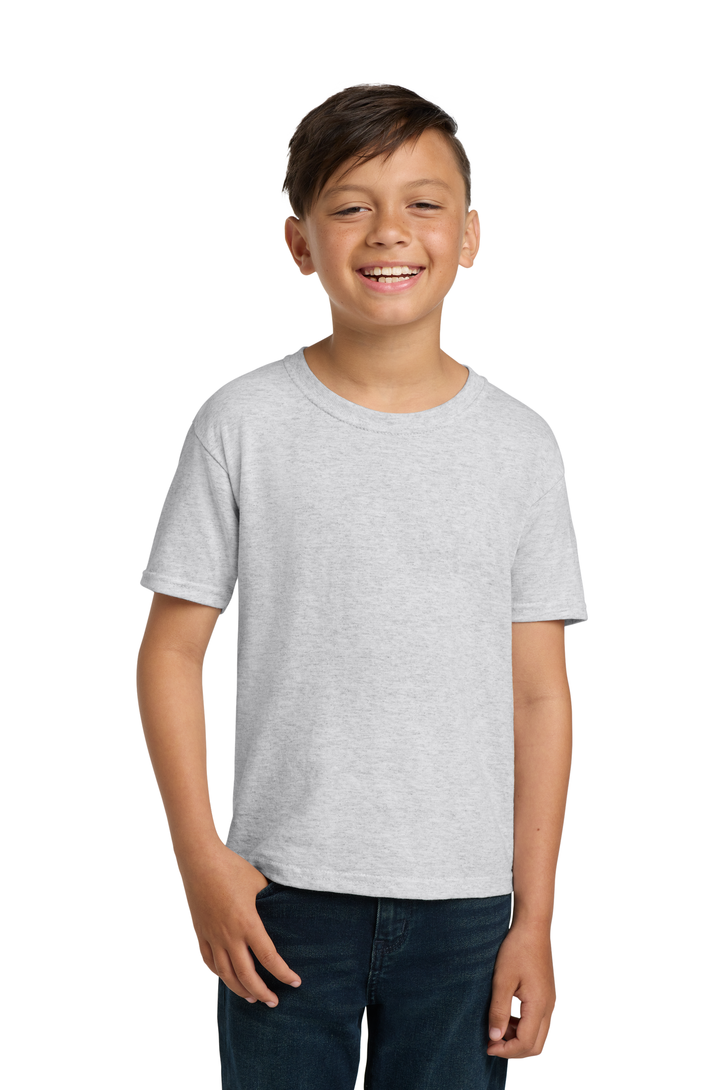 Jerzees® - Youth Dri-Power® 50/50 Cotton/Poly T-Shirt - Ash