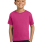 Jerzees® - Youth Dri-Power® 50/50 Cotton/Poly T-Shirt - Cyber Pink