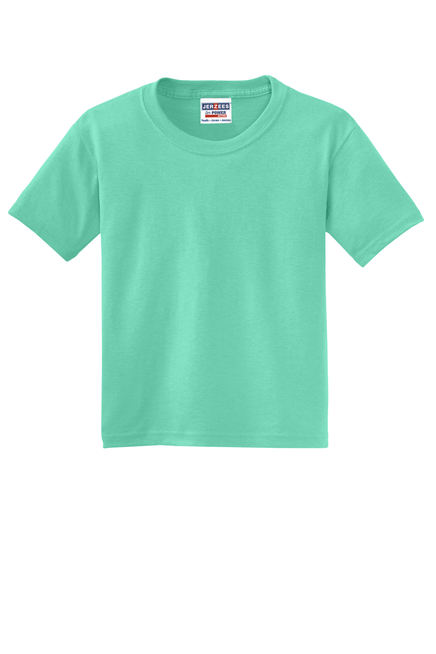 Jerzees® - Youth Dri-Power® 50/50 Cotton/Poly T-Shirt - Cool Mint