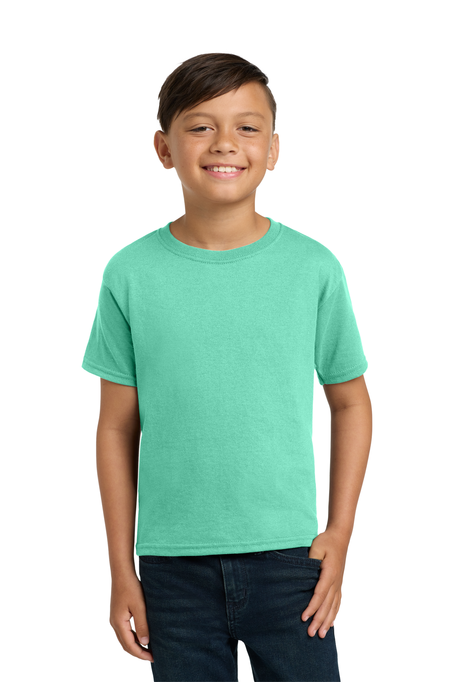 Jerzees® - Youth Dri-Power® 50/50 Cotton/Poly T-Shirt - Cool Mint