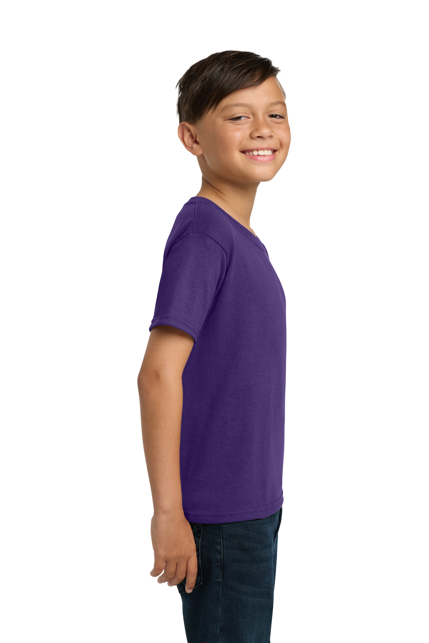 Jerzees® - Youth Dri-Power® 50/50 Cotton/Poly T-Shirt - Deep Purple