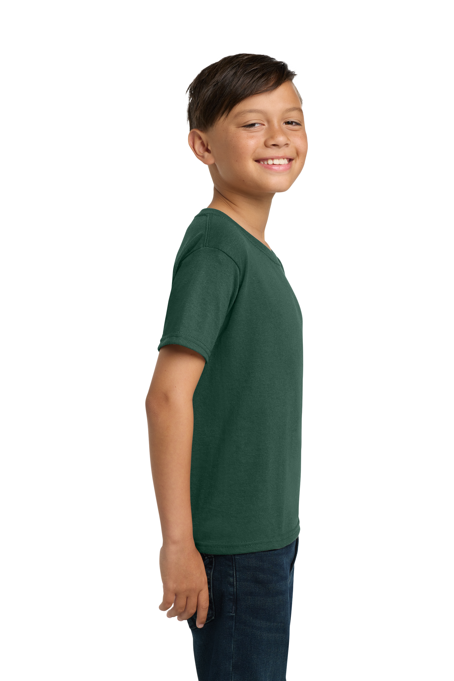 Jerzees® - Youth Dri-Power® 50/50 Cotton/Poly T-Shirt - Forest Green