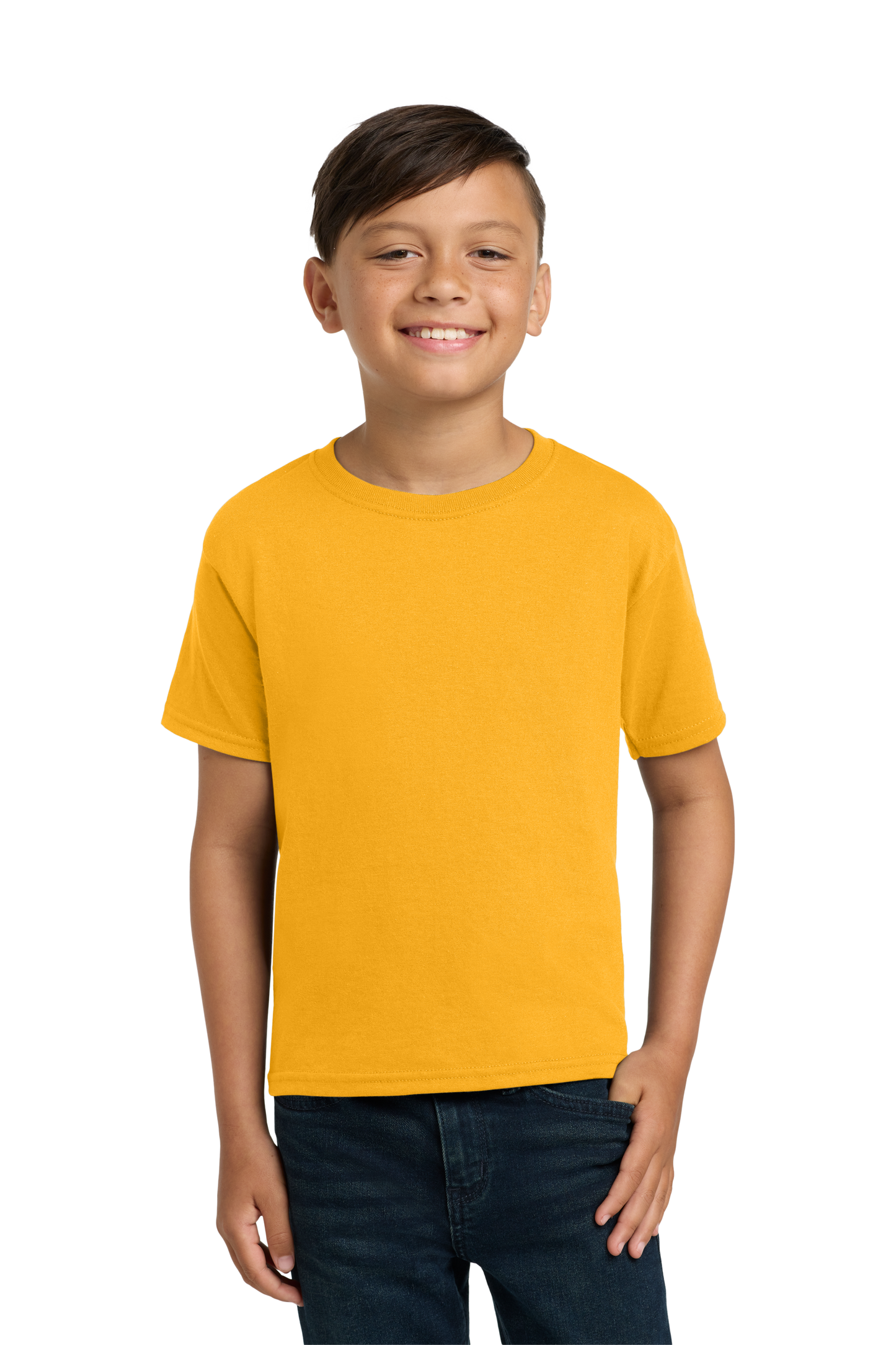 Jerzees® - Youth Dri-Power® 50/50 Cotton/Poly T-Shirt - Gold
