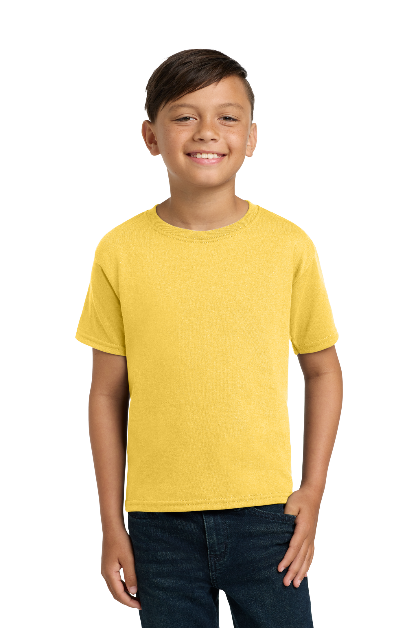 Jerzees® - Youth Dri-Power® 50/50 Cotton/Poly T-Shirt -Island Yellow