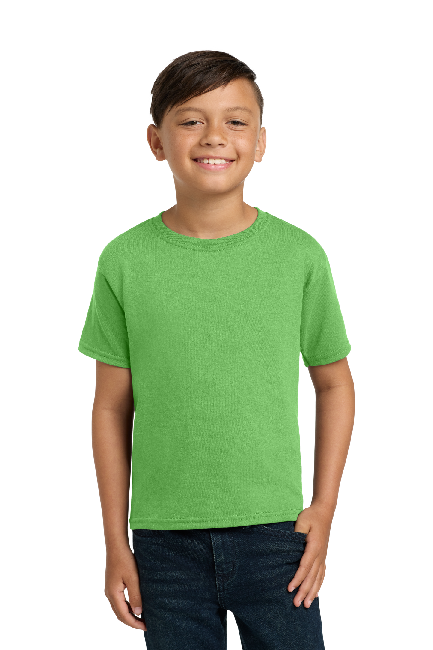 Jerzees® - Youth Dri-Power® 50/50 Cotton/Poly T-Shirt - Kiwi
