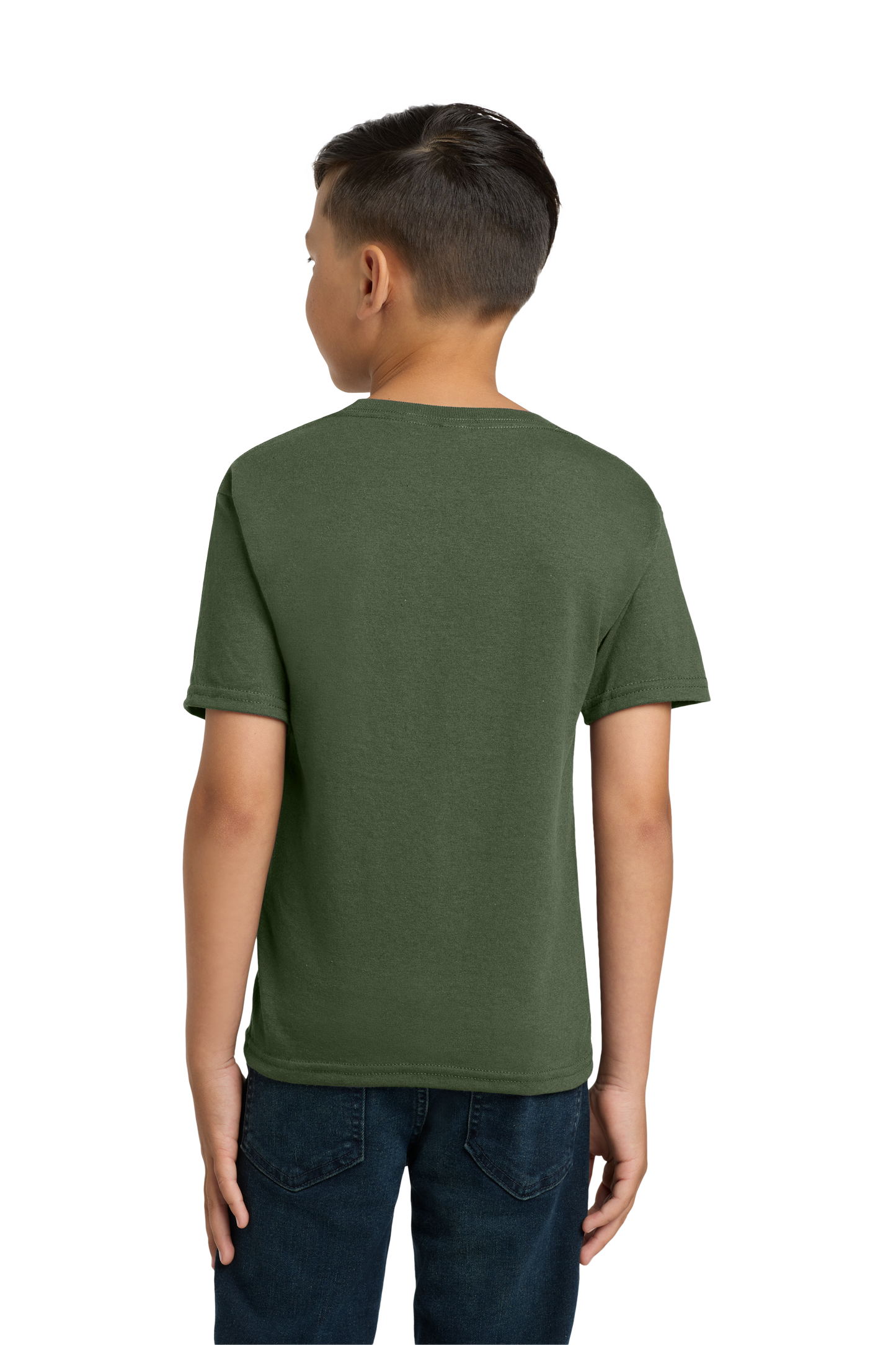 Jerzees® - Youth Dri-Power® 50/50 Cotton/Poly T-Shirt - Military Green