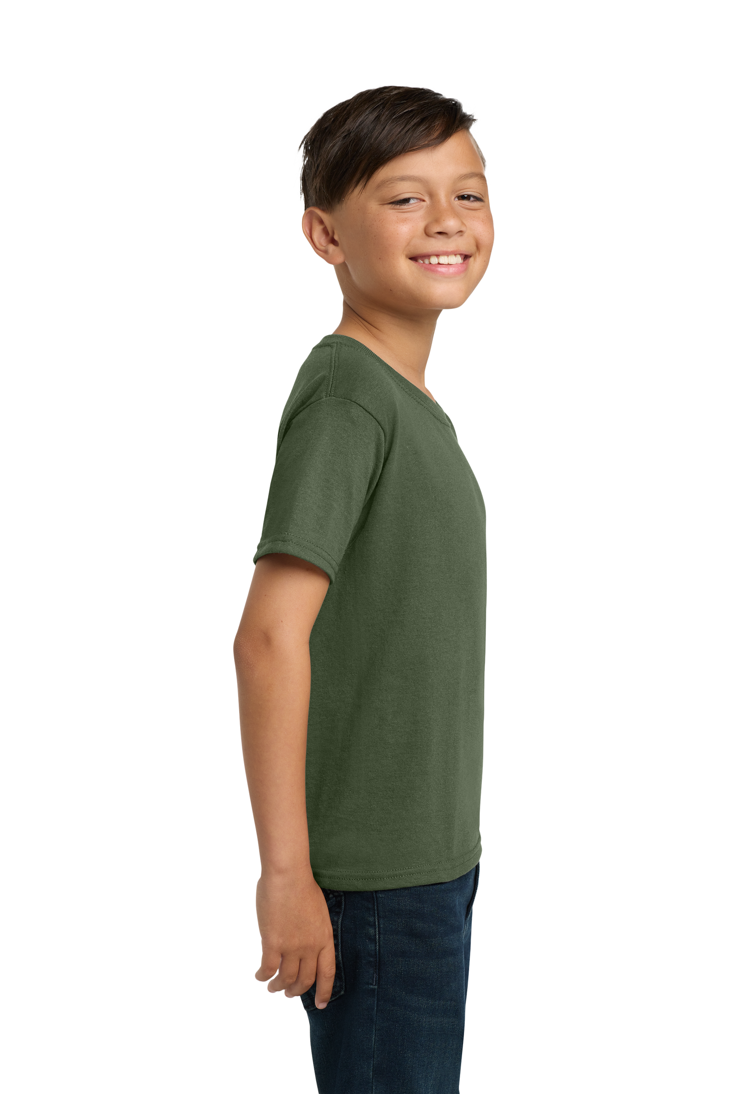 Jerzees® - Youth Dri-Power® 50/50 Cotton/Poly T-Shirt - Military Green