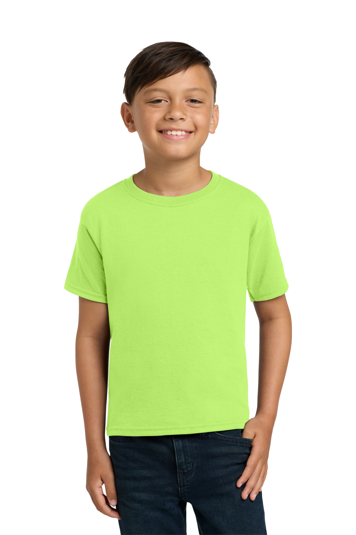 Jerzees® - Youth Dri-Power® 50/50 Cotton/Poly T-Shirt - Neon Green