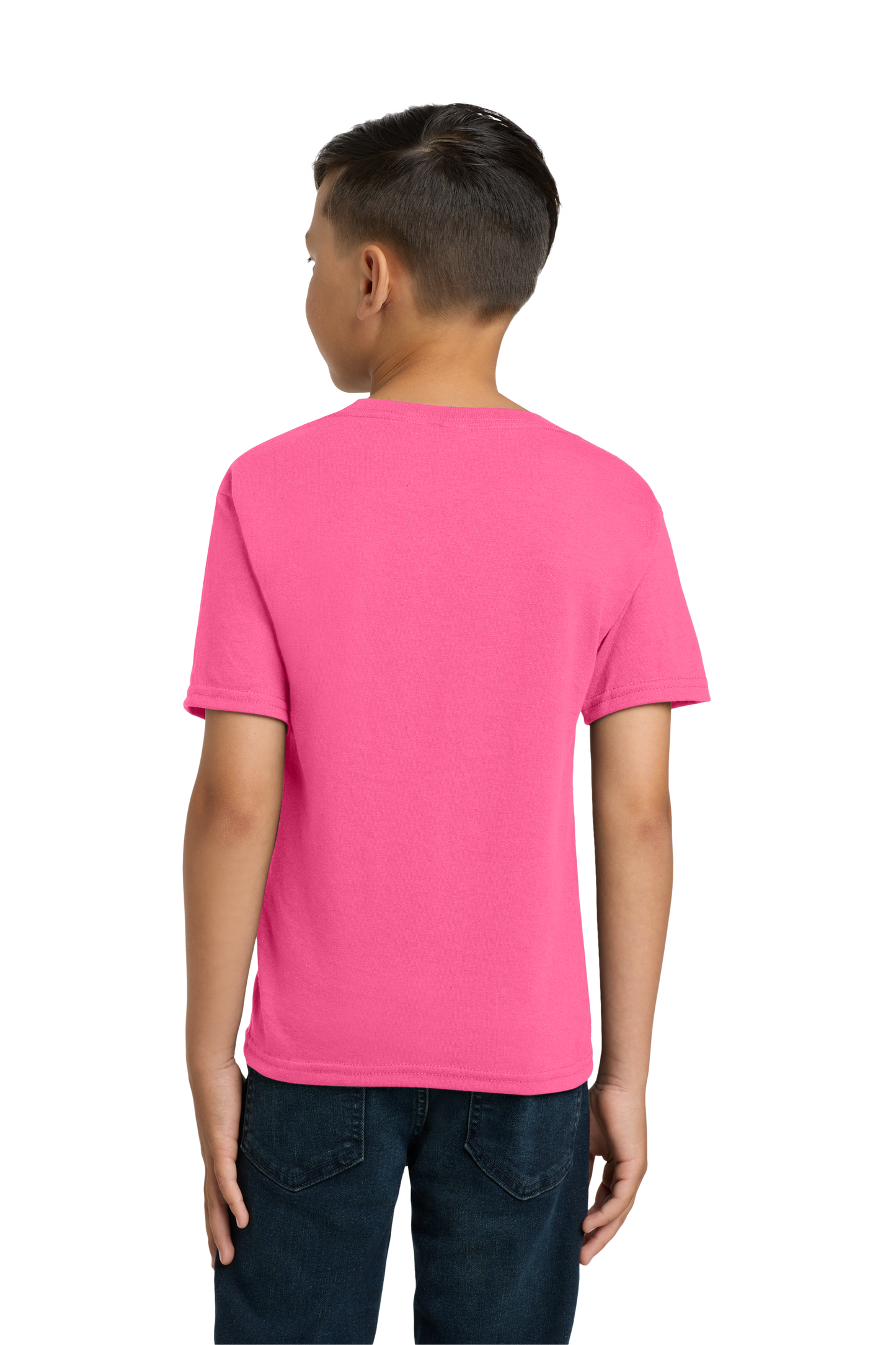 Jerzees® - Youth Dri-Power® 50/50 Cotton/Poly T-Shirt - Neon Pink