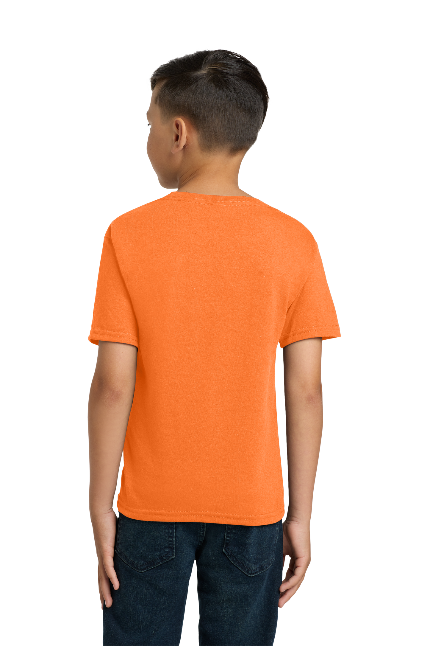Jerzees® - Youth Dri-Power® 50/50 Cotton/Poly T-Shirt - Safety Orange