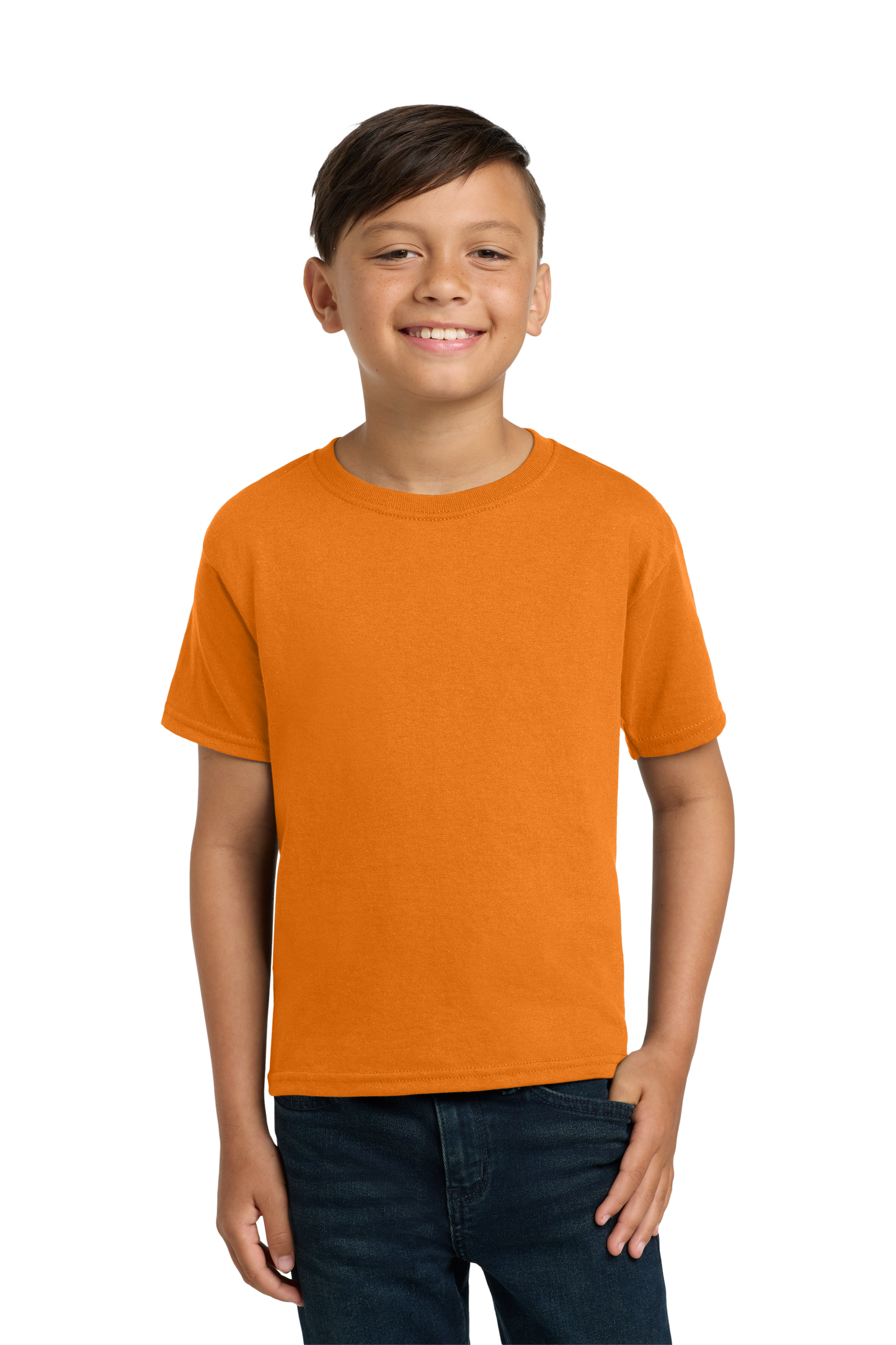 Jerzees® - Youth Dri-Power® 50/50 Cotton/Poly T-Shirt - Tennessee Orange
