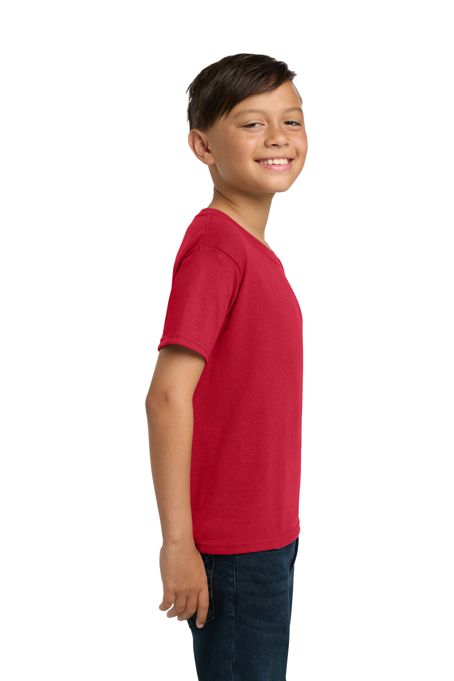 Jerzees® - Youth Dri-Power® 50/50 Cotton/Poly T-Shirt - True Red