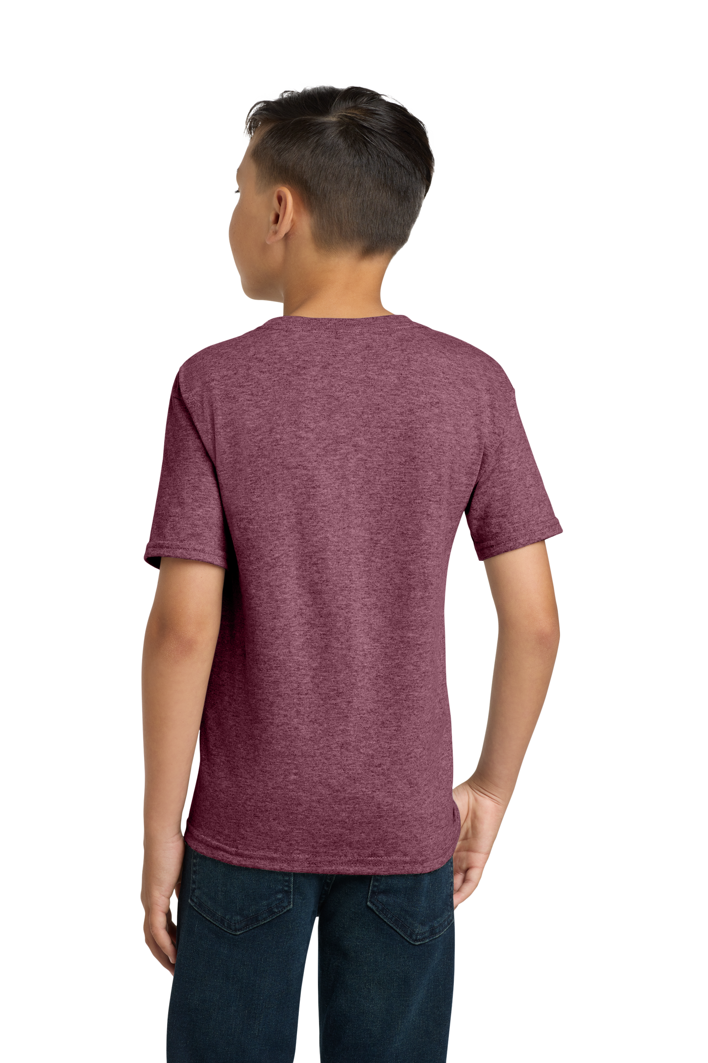 Jerzees® - Youth Dri-Power® 50/50 Cotton/Poly T-Shirt - Vintage Heather Maroon