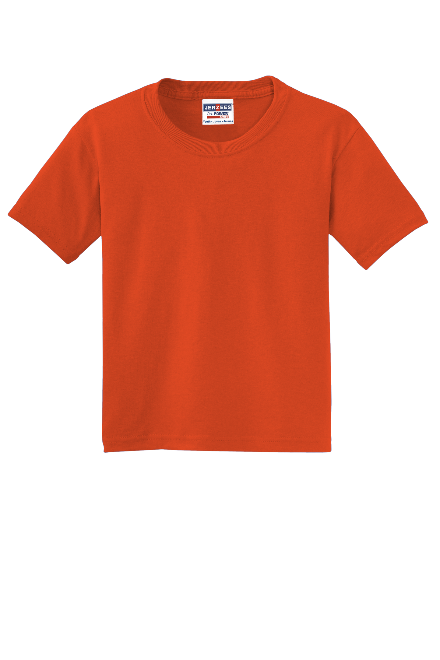 Jerzees® - Youth Dri-Power® 50/50 Cotton/Poly T-Shirt - Burnt Orange