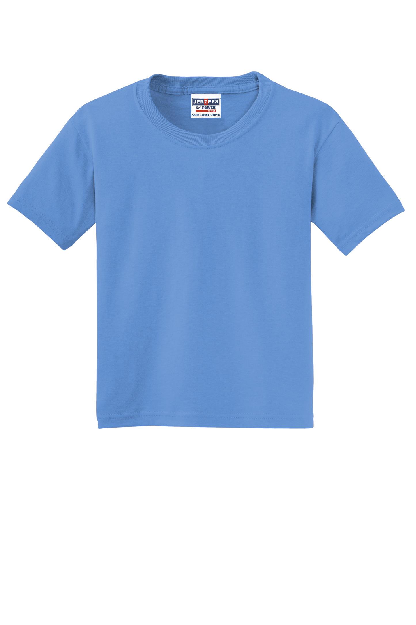 Jerzees® - Youth Dri-Power® 50/50 Cotton/Poly T-Shirt - Columbia Blue