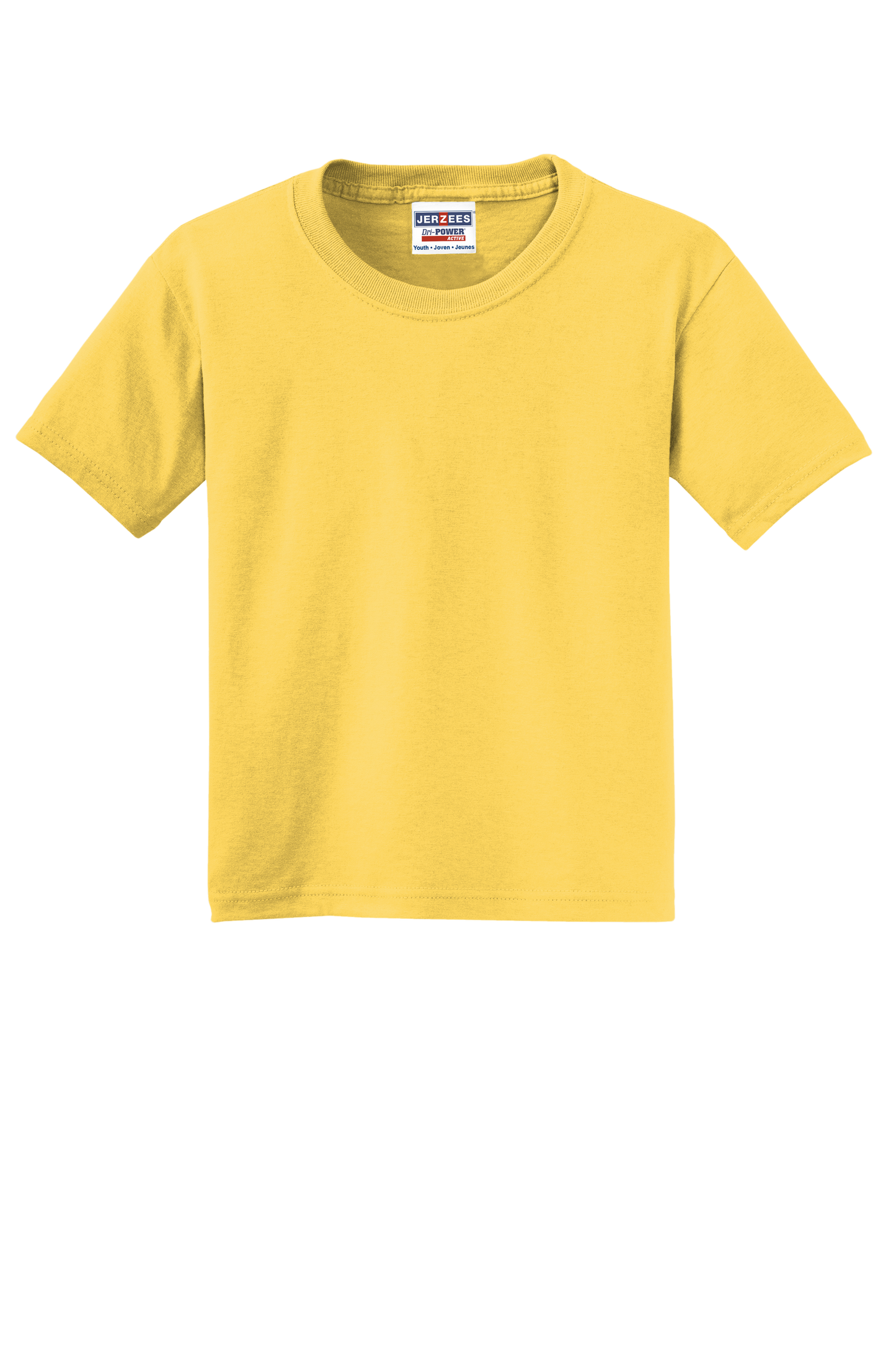 Jerzees® - Youth Dri-Power® 50/50 Cotton/Poly T-Shirt -Island Yellow