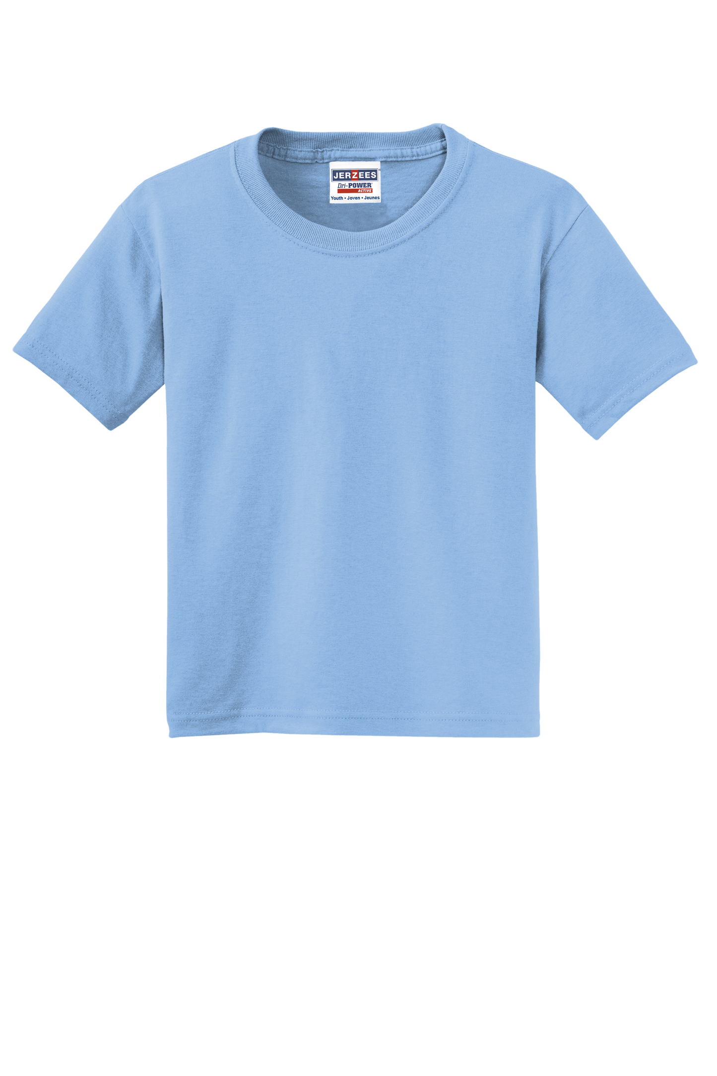 Jerzees® - Youth Dri-Power® 50/50 Cotton/Poly T-Shirt - Light Blue
