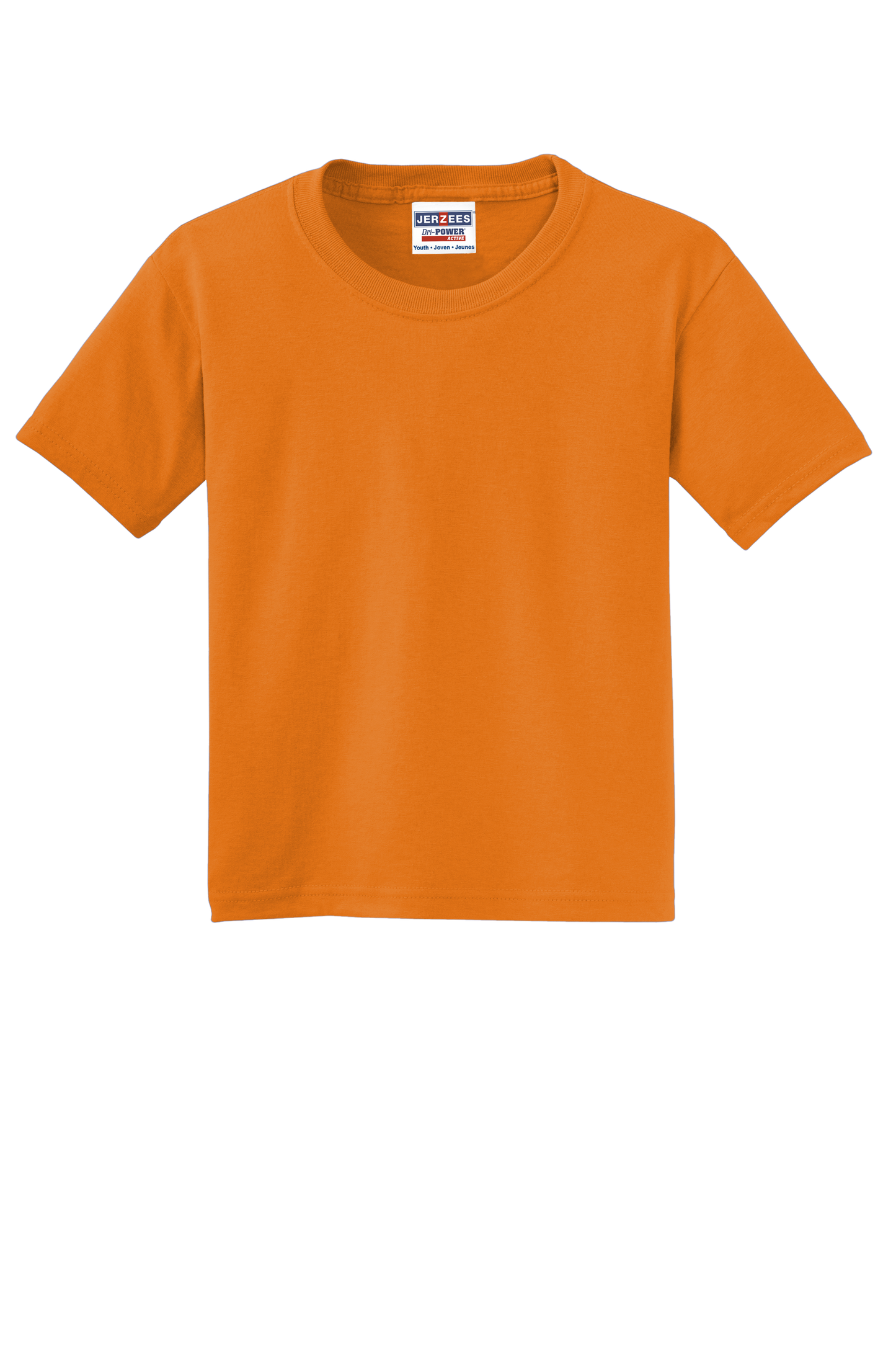Jerzees® - Youth Dri-Power® 50/50 Cotton/Poly T-Shirt - Tennessee Orange