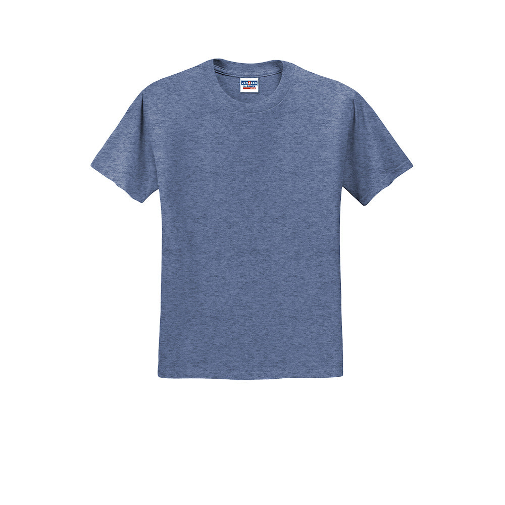 Jerzees® - Dri-Power® 50/50 Cotton/Poly T-Shirt - Vintage Heather Blue