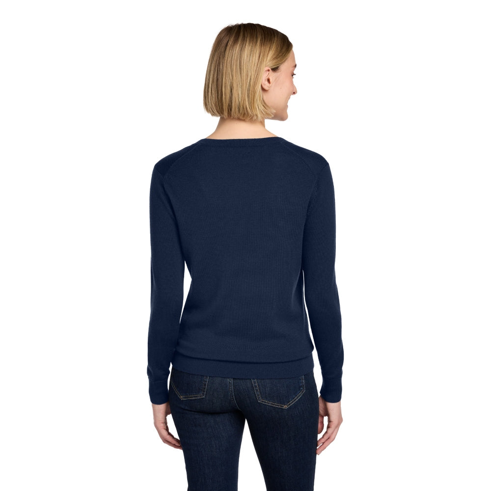 Brooks Brothers® Women’s Washable Merino V-Neck Sweater - Navy Blazer