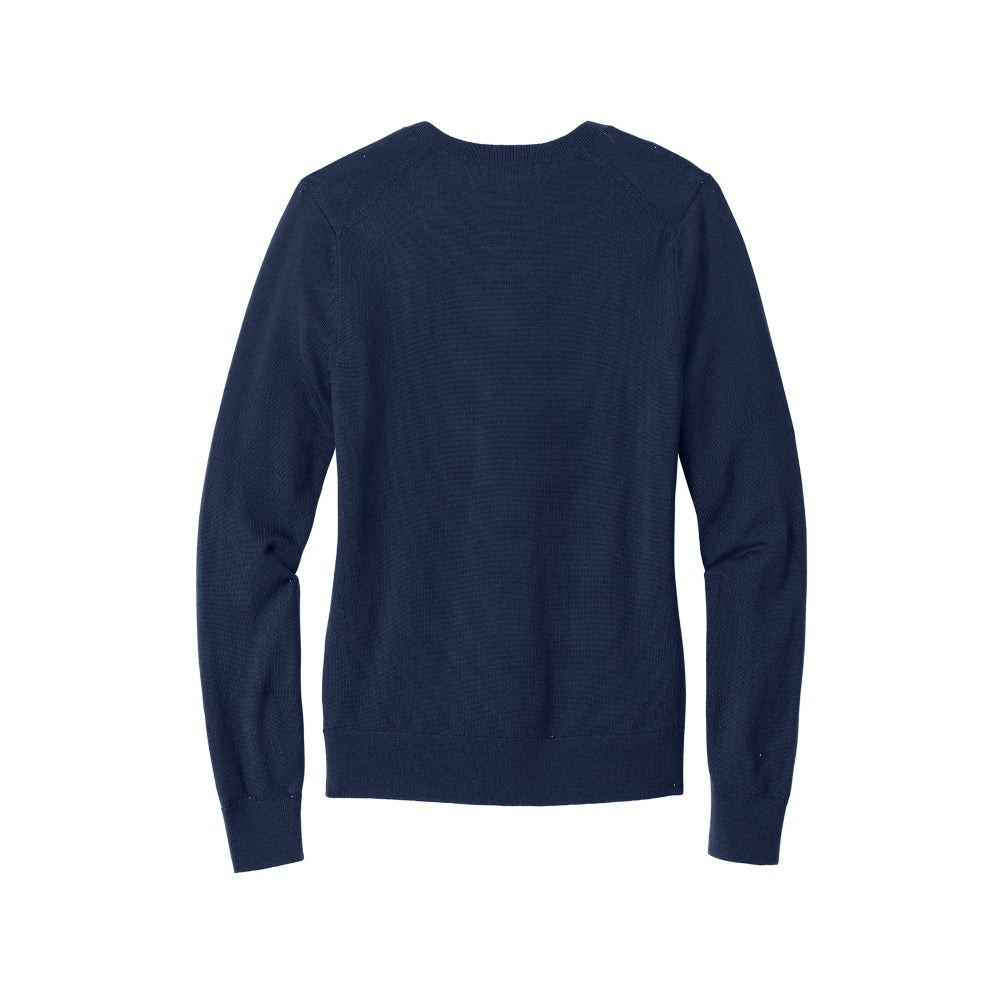 Brooks Brothers® Women’s Washable Merino V-Neck Sweater - Navy Blazer